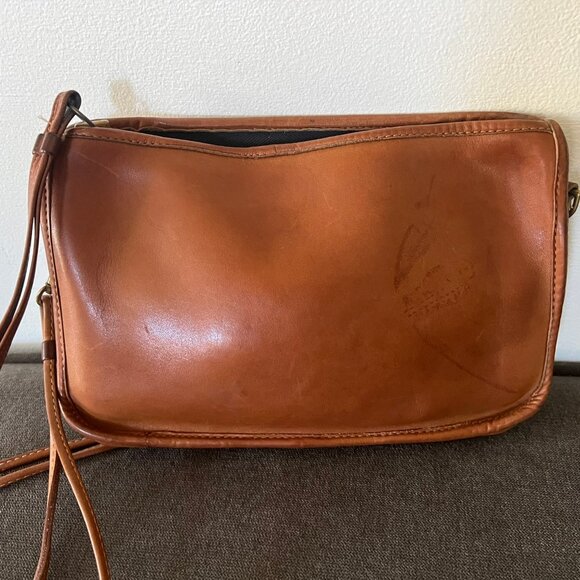 COACH VINTAGE BONNIE CASHIN WRISTLET DOUBLE STRAP BAG MADE IN NYC - Picture 1 of 7